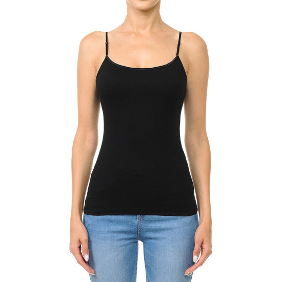 CLASSIC BRA-STRAP CAMISOLE WITH BUILT-IN BRA