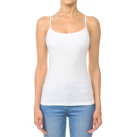 CLASSIC BRA-STRAP CAMISOLE WITH BUILT-IN BRA