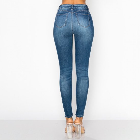 REPREVE HIGH-RISE PUSH-UP SKINNY