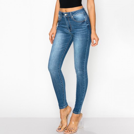 REPREVE HIGH-RISE PUSH-UP SKINNY