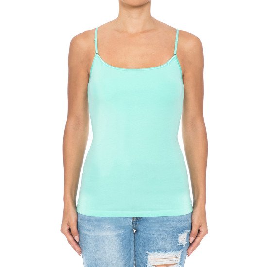 CLASSIC BRA-STRAP CAMISOLE WITH BUILT-IN BRA