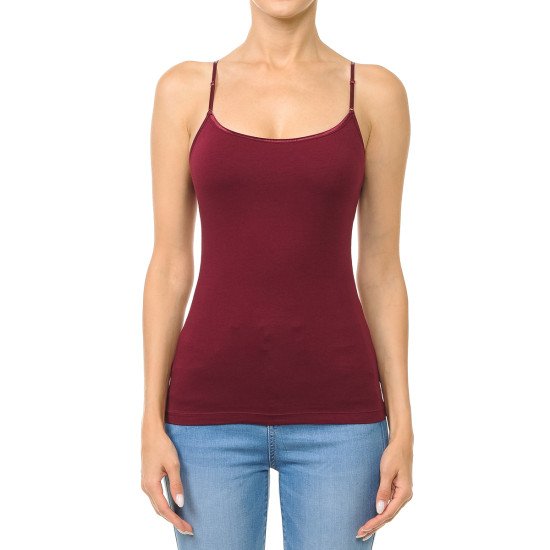 CLASSIC BRA-STRAP CAMISOLE WITH BUILT-IN BRA