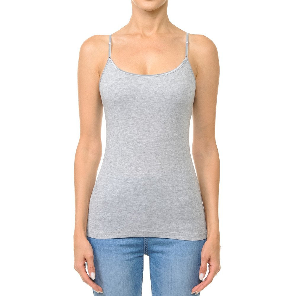 CLASSIC BRA-STRAP CAMISOLE WITH BUILT-IN BRA