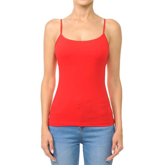 CLASSIC BRA-STRAP CAMISOLE WITH BUILT-IN BRA