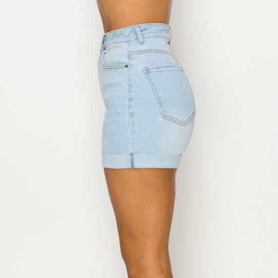 AUTHENTIC BASIC MOM SHORTS CUFFED