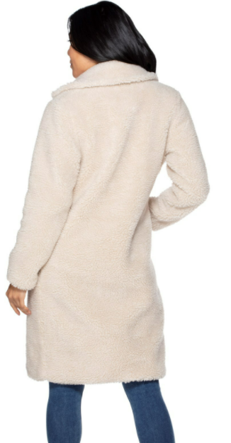 Symbiosis Faux Fur Jacket