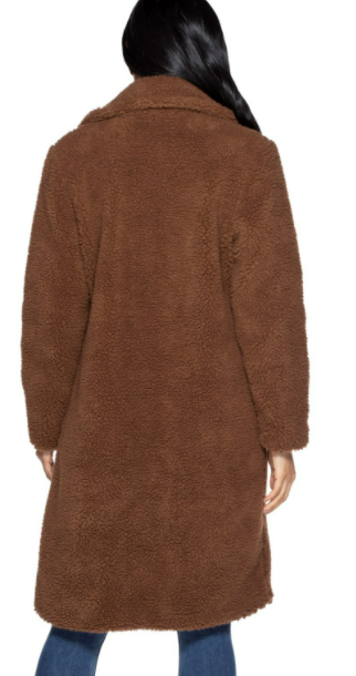 Symbiosis Faux Fur Jacket