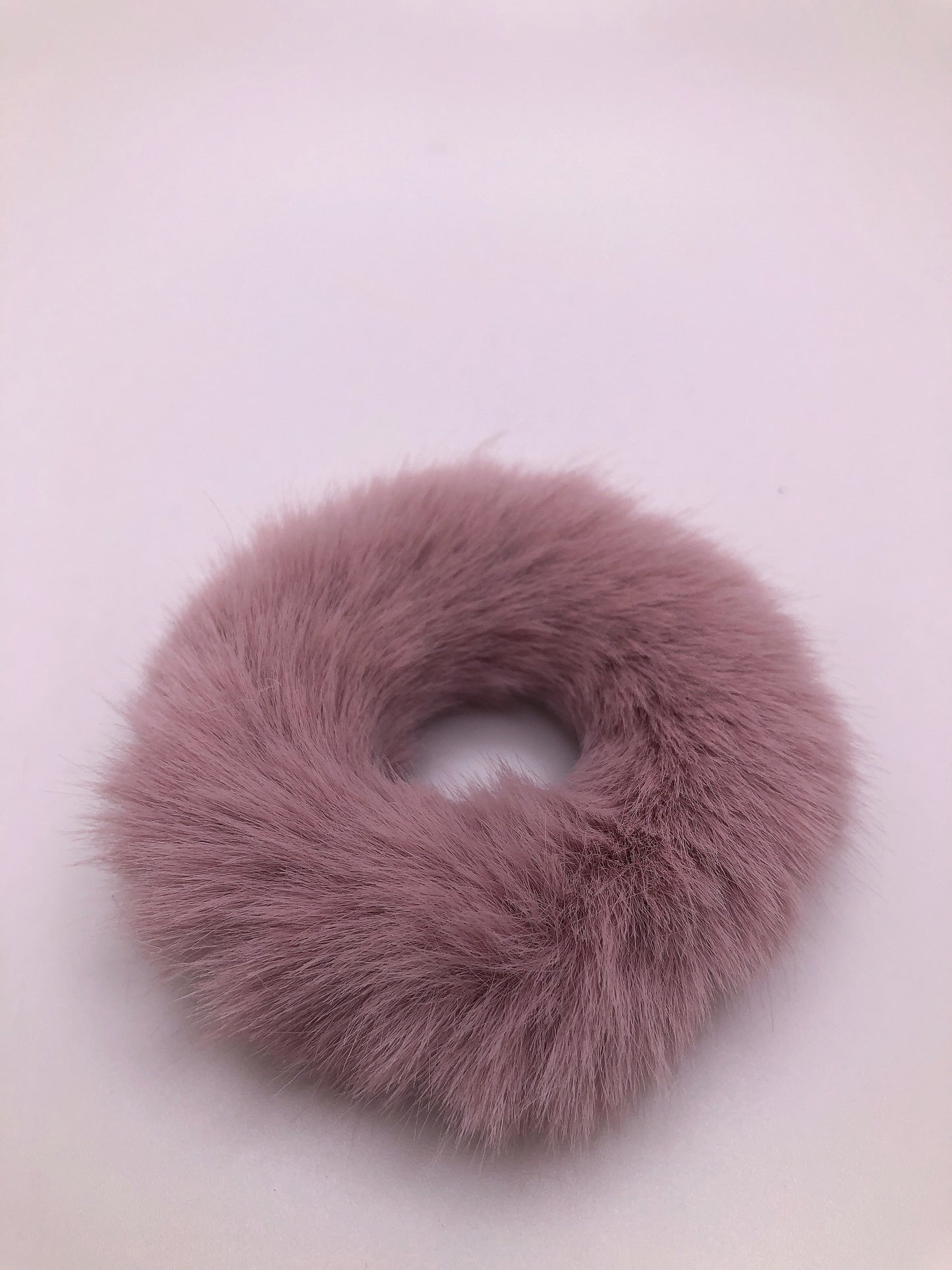 Faux Fur Scrunchie