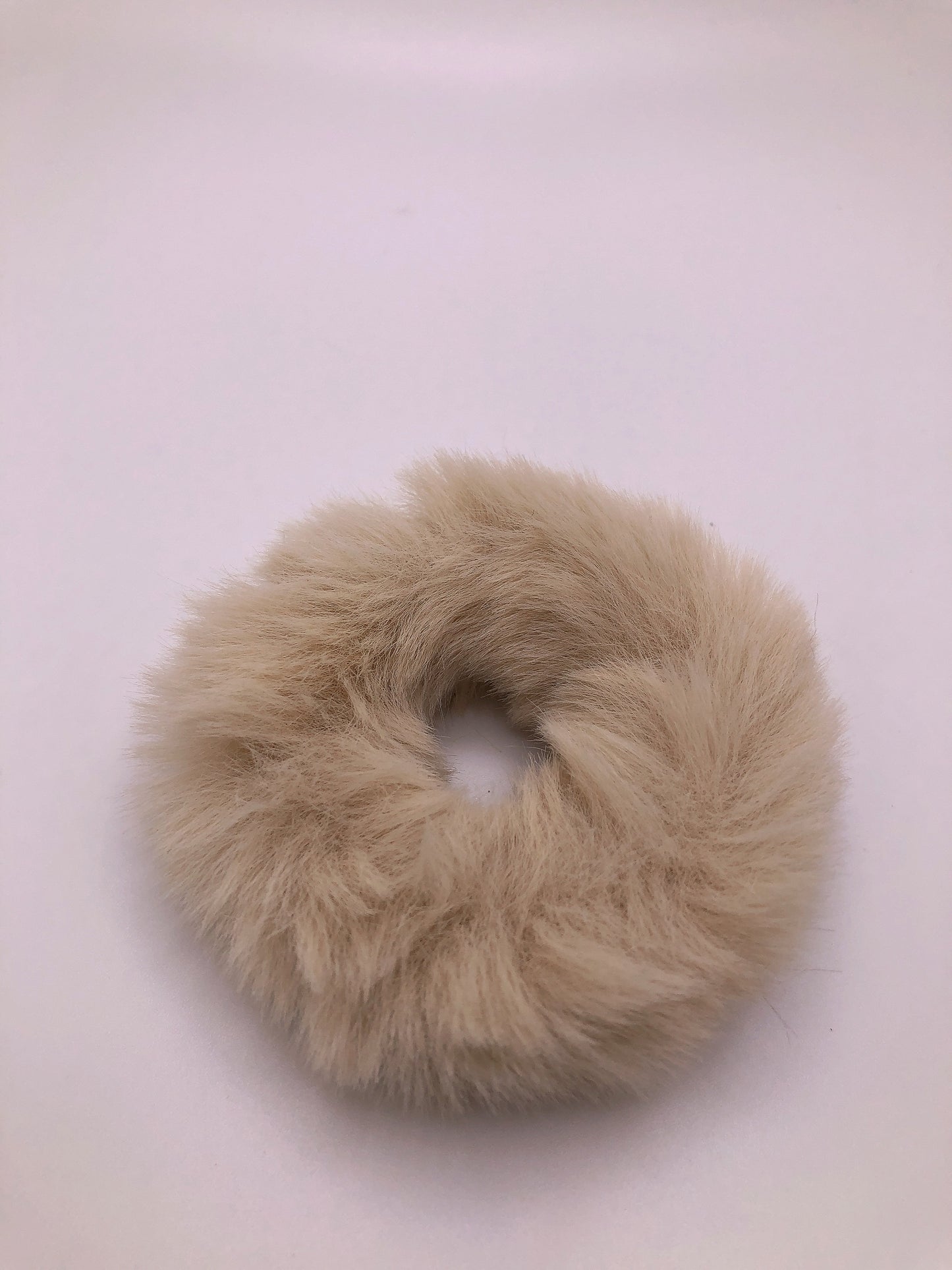 Faux Fur Scrunchie