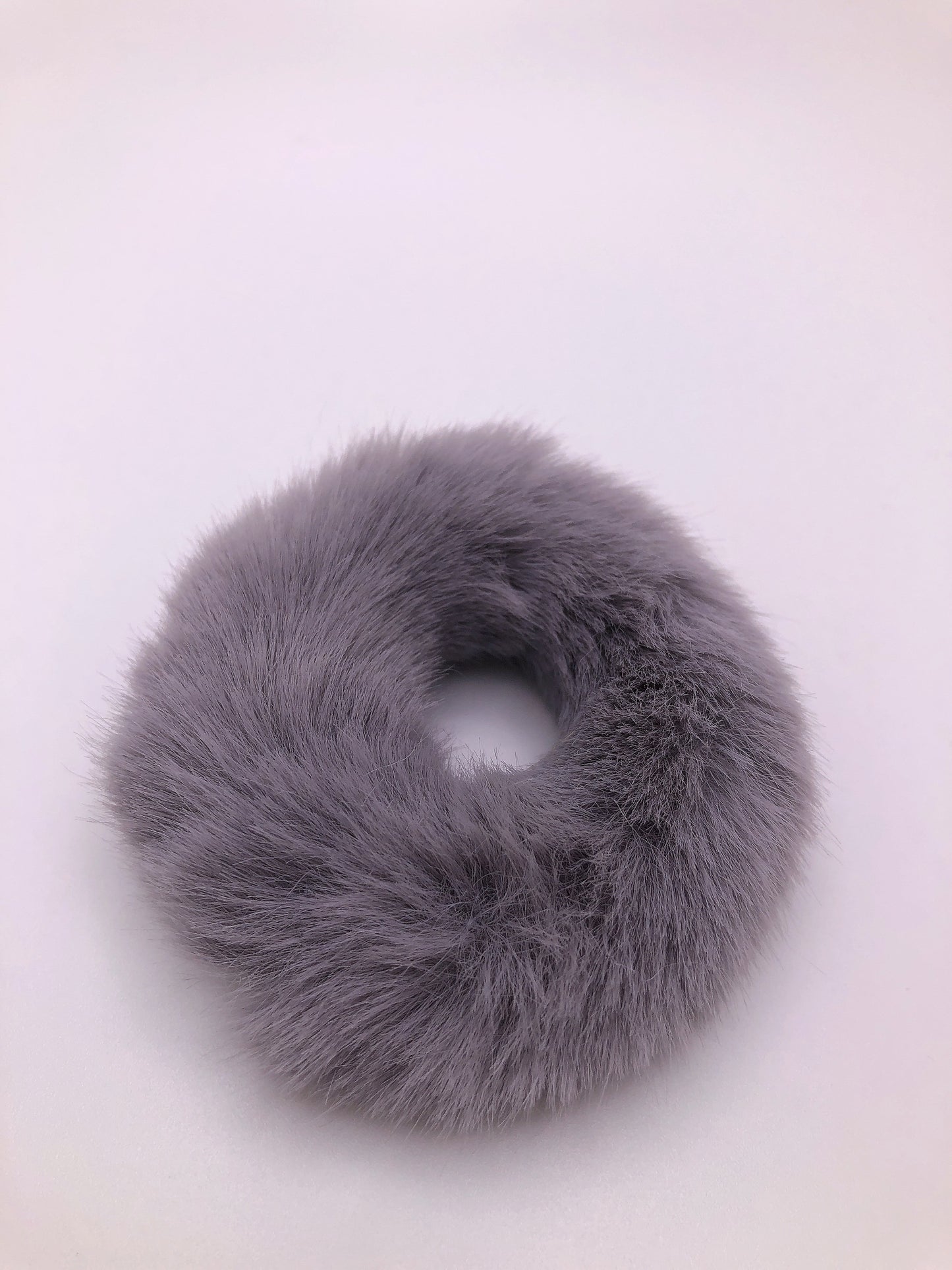 Faux Fur Scrunchie