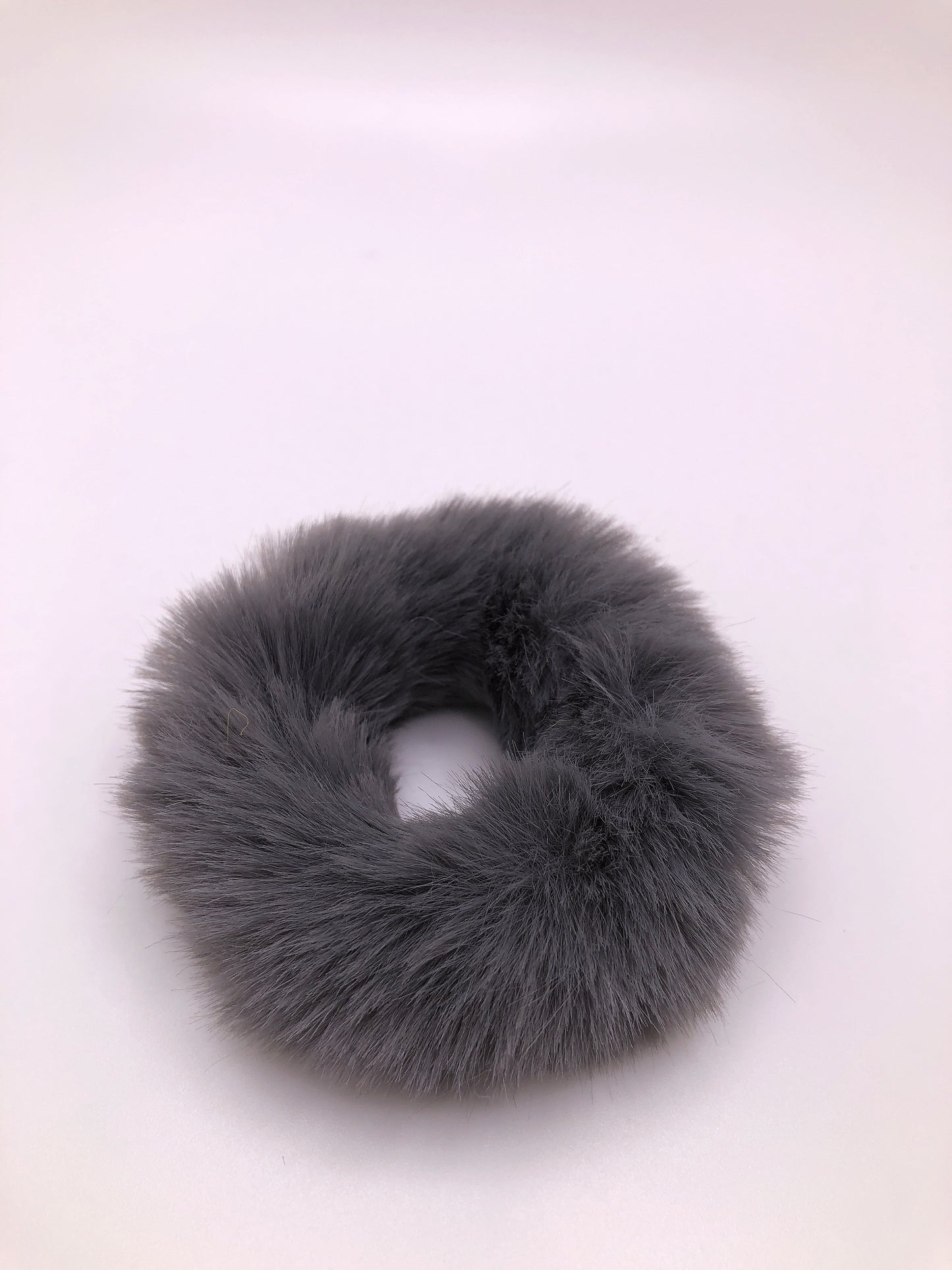 Faux Fur Scrunchie