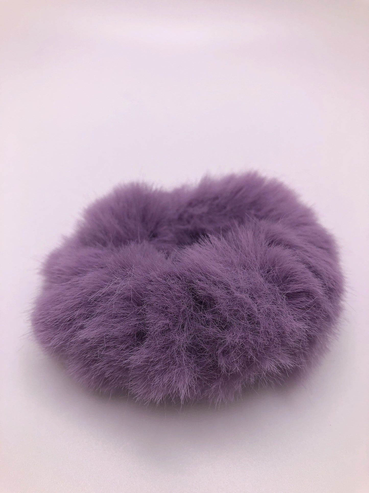 Faux Fur Scrunchie