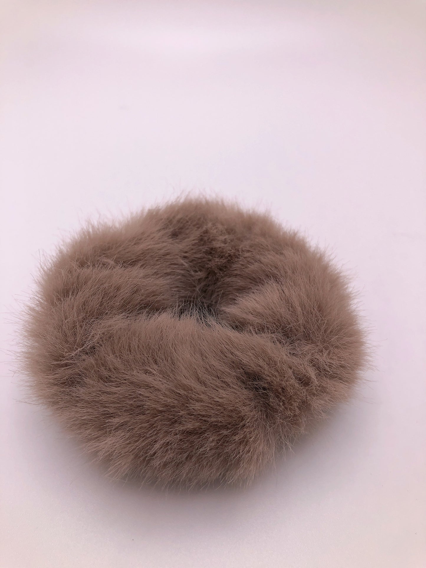 Faux Fur Scrunchie