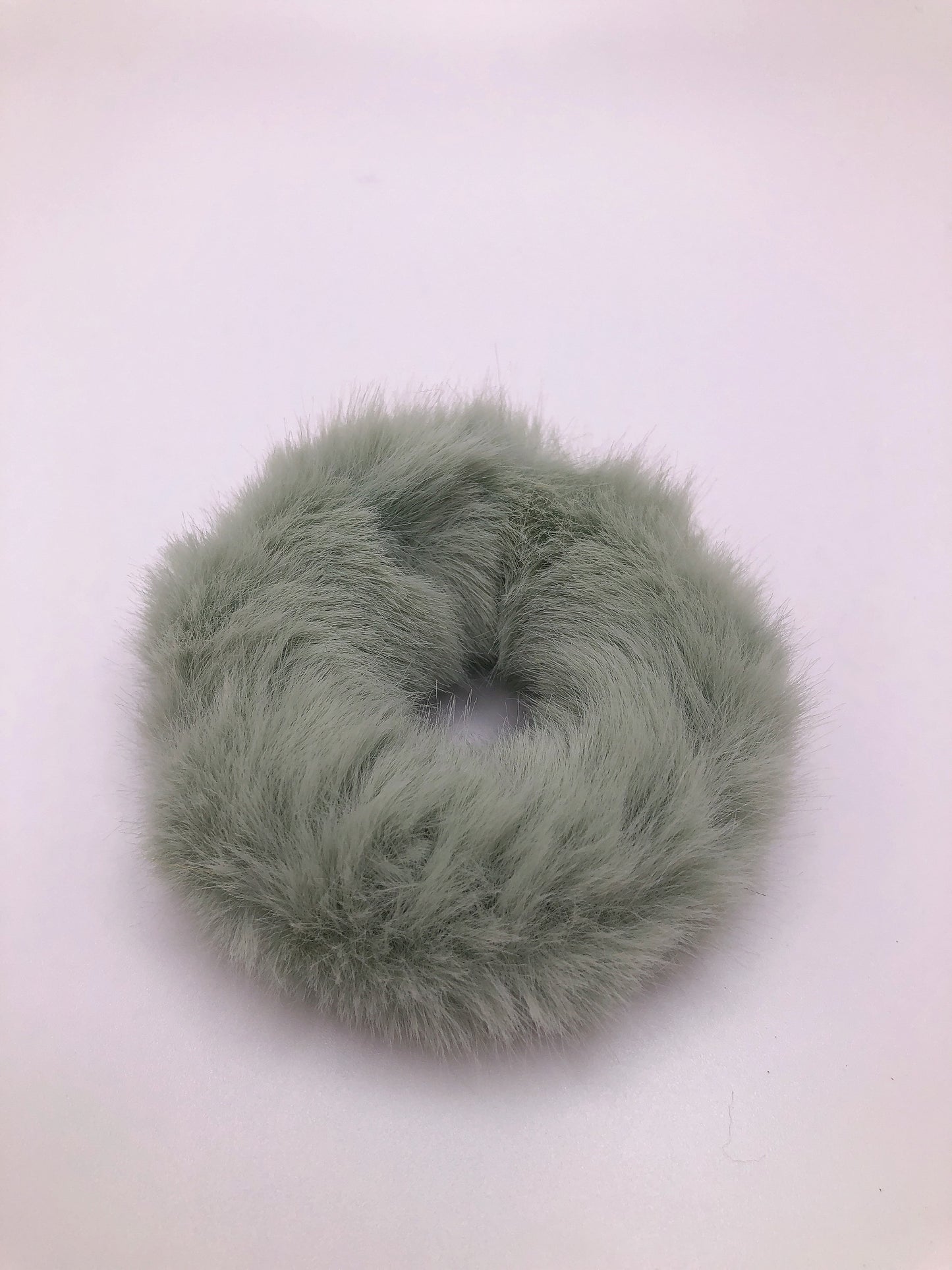 Faux Fur Scrunchie