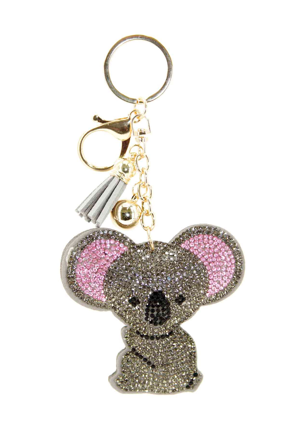 Rhinestone Koala keychain