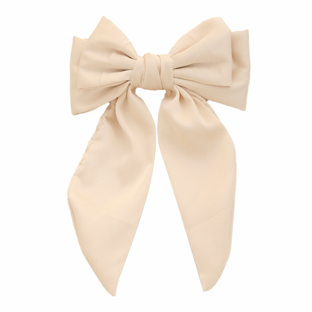 BIG SIZE RIBBON HAIR BOW PIN