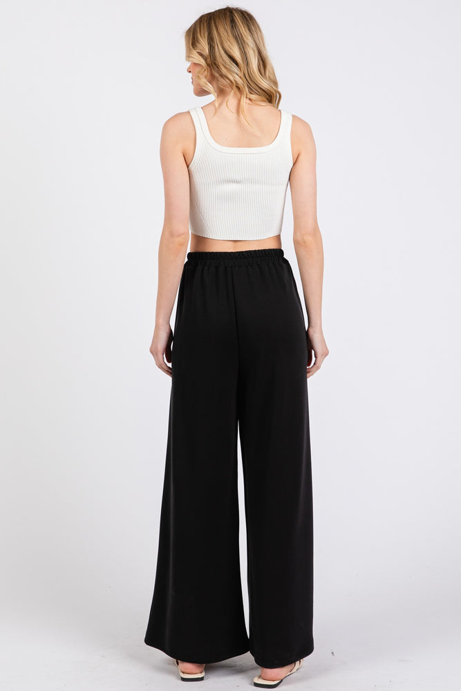
                  
                    Modal Jersey Wide Leg Pants
                  
                