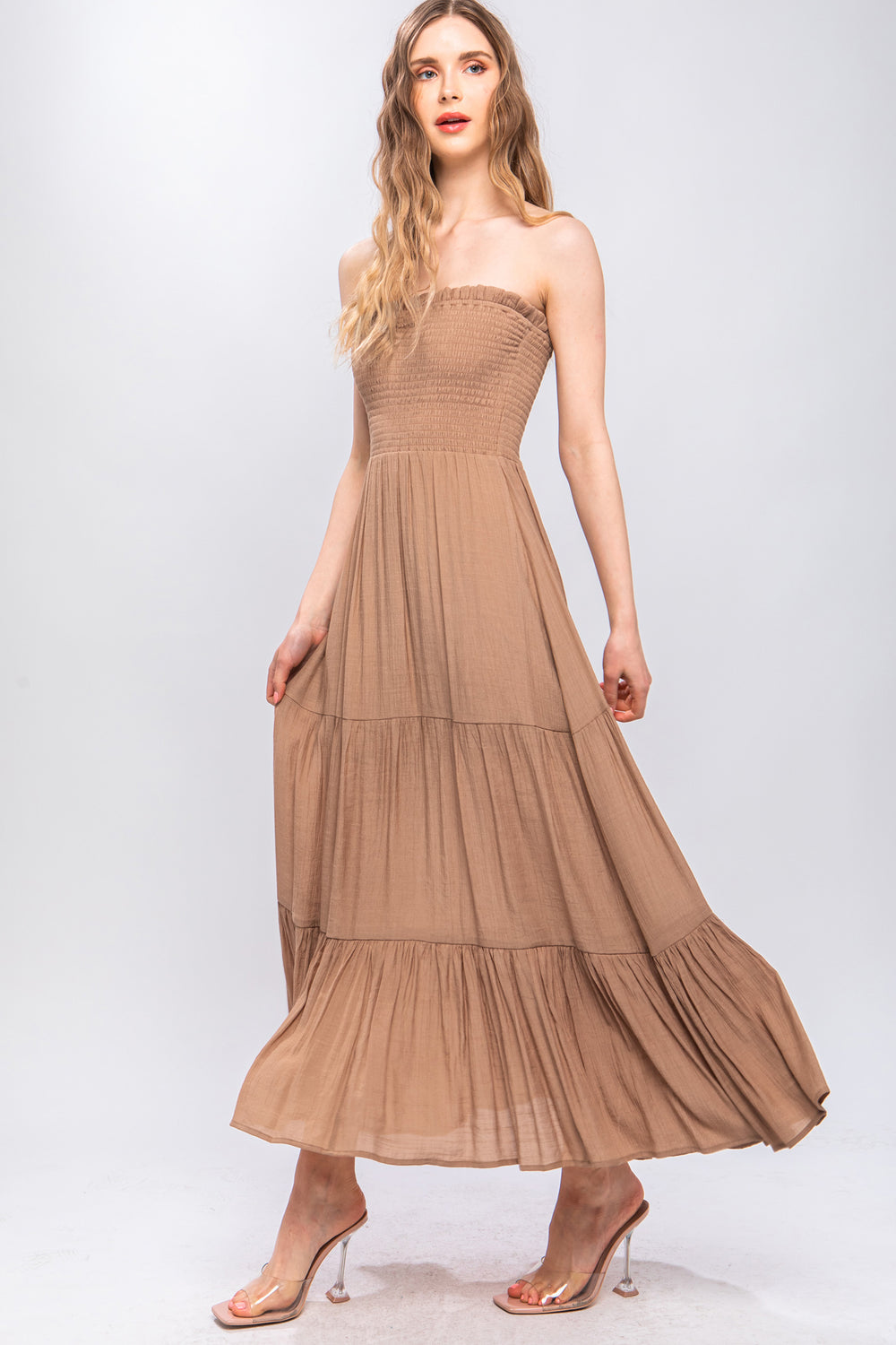 Strapless Maxi Dress