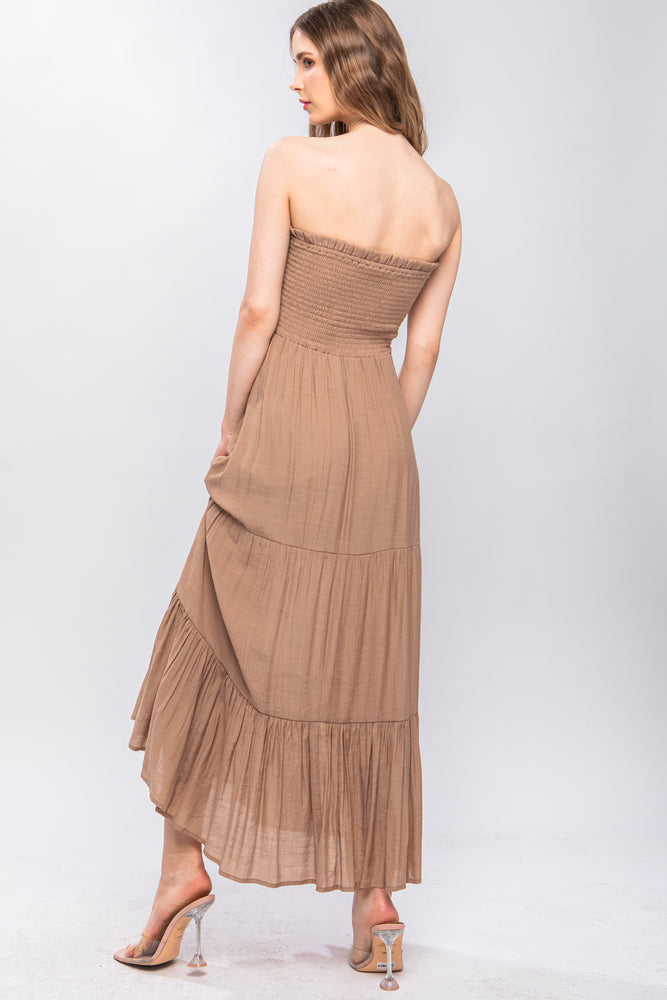 
                  
                    Strapless Maxi Dress
                  
                