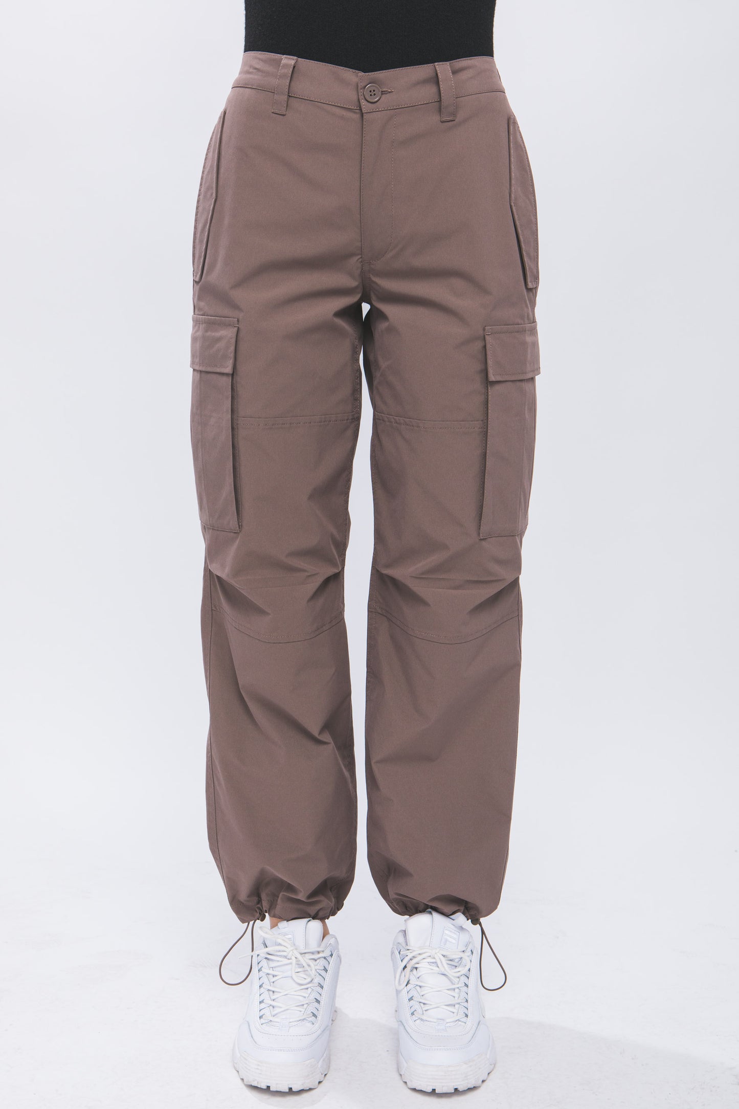 
                  
                    Cargo Pants With Elastic Waist Band
                  
                