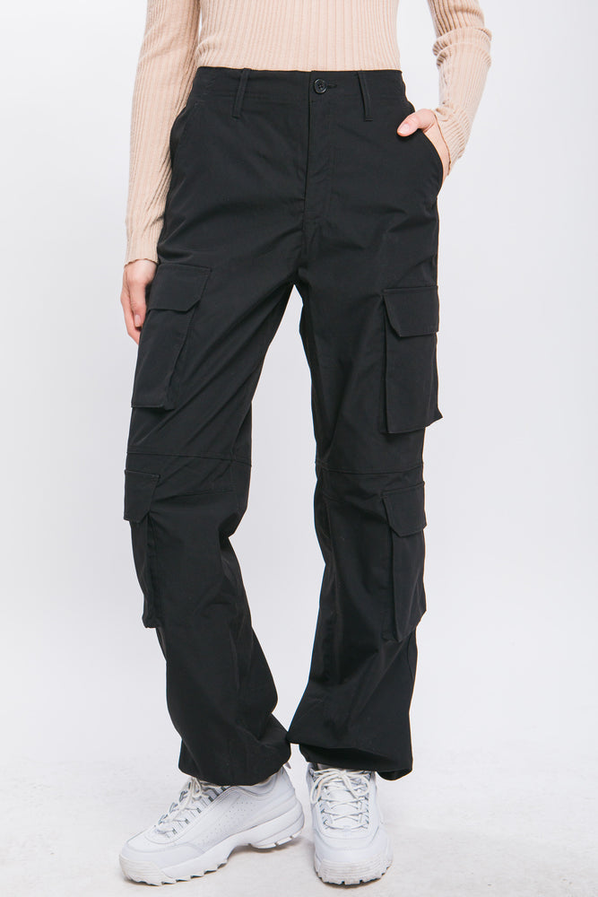 
                  
                    Cargo Pants With Button Closure & Multiple Pockets
                  
                