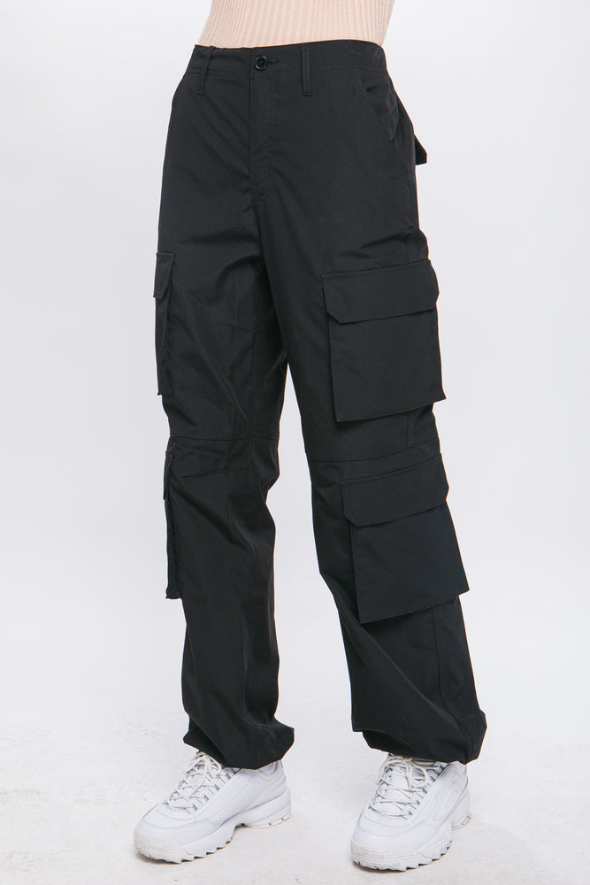 
                  
                    Cargo Pants With Button Closure & Multiple Pockets
                  
                