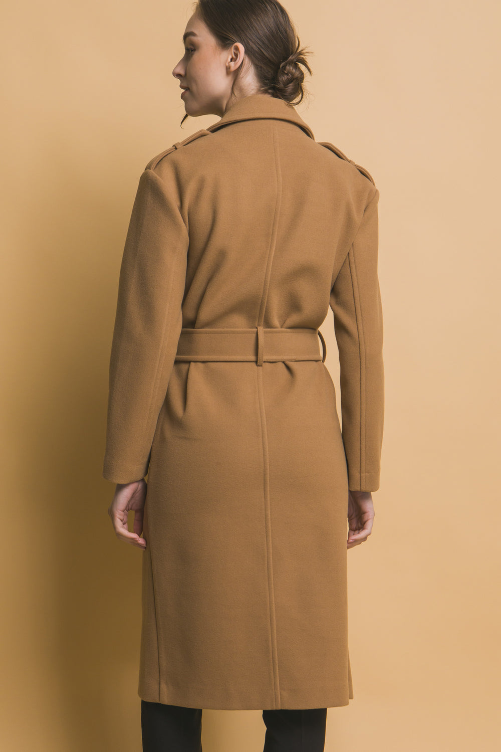 Tie-Front Trench Coat – SNOW FLOWERS