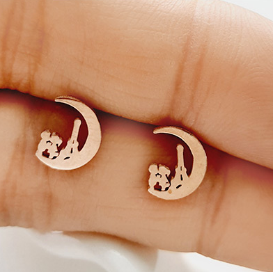 Cute crescent Earrings