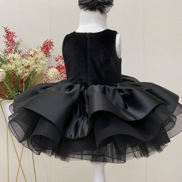 3t black dress Abigail Black Party Dress 2 Y