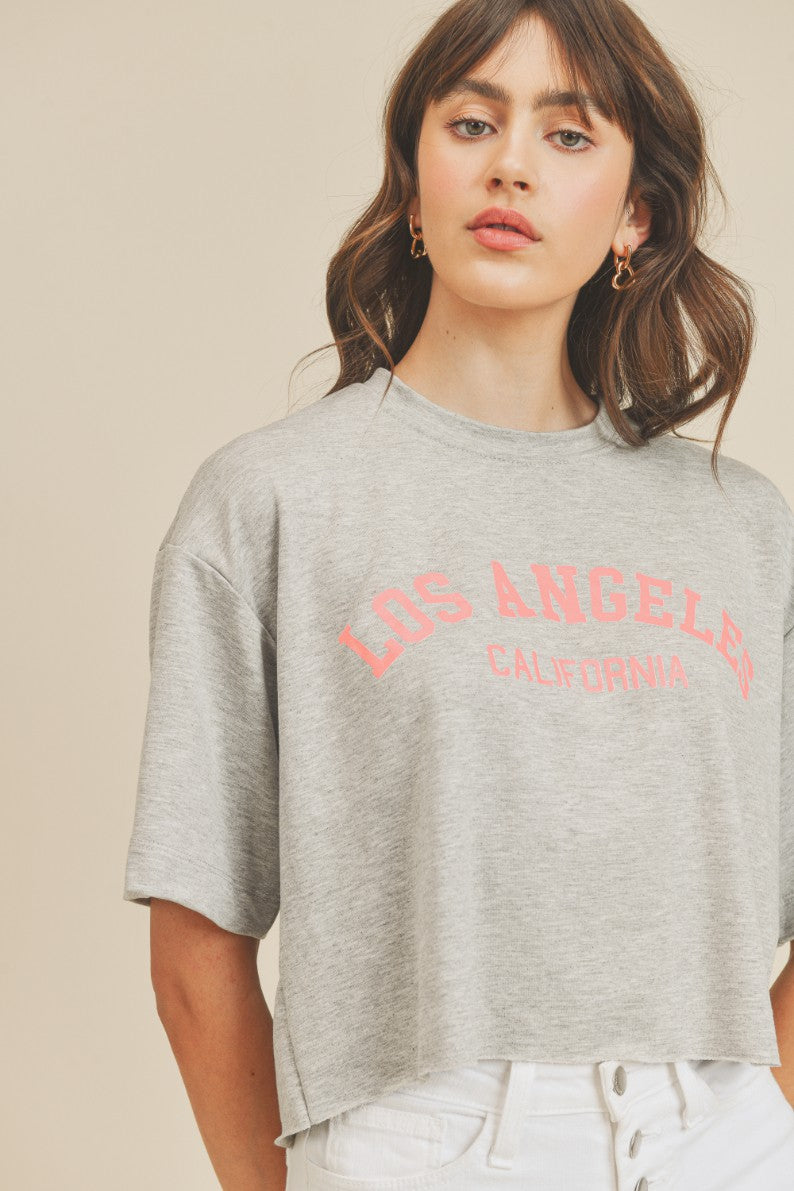 
                  
                    Los Angeles Neon French Terry T-shirt
                  
                