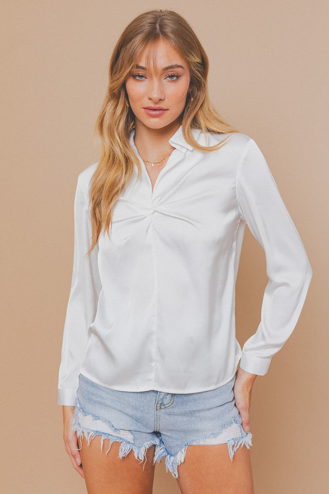 
                  
                    FRONT TWISTED BLOUSE
                  
                