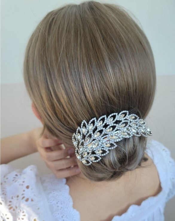 
                  
                    Crystal angel wing hair clip
                  
                