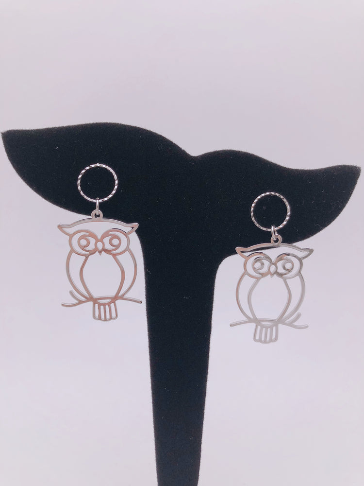 
                  
                    Owl earrings
                  
                