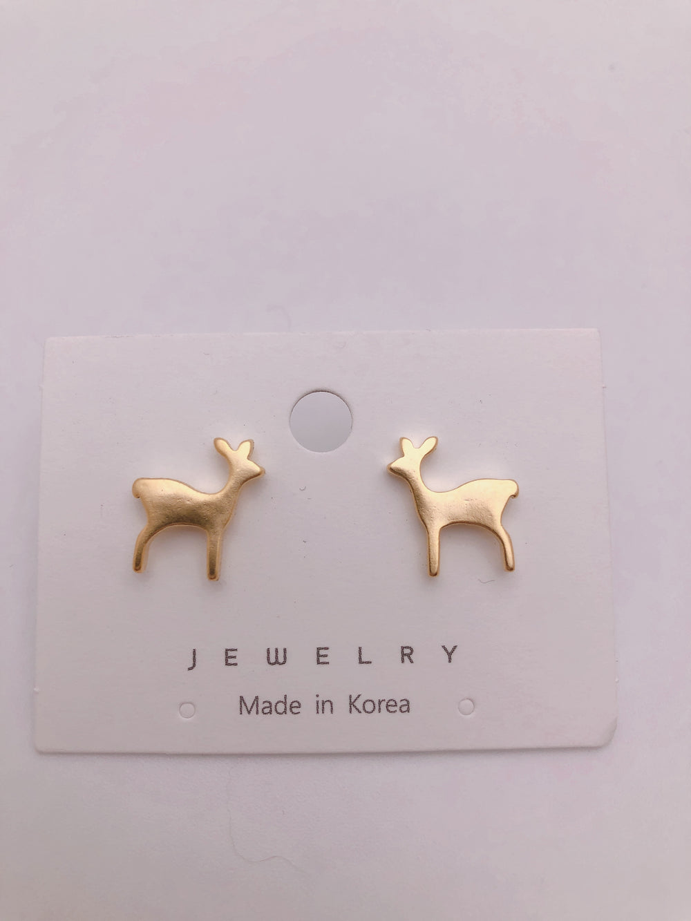 Deer earrings