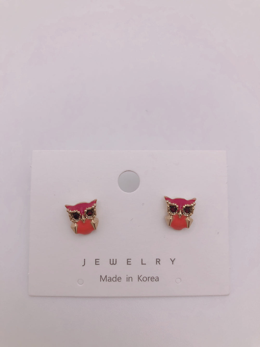 Tiny owl earrings