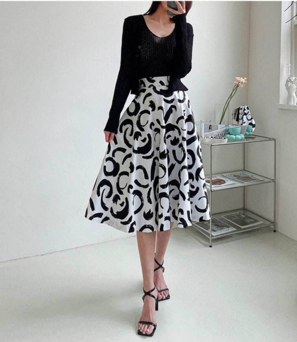 Calligraphy Skirt