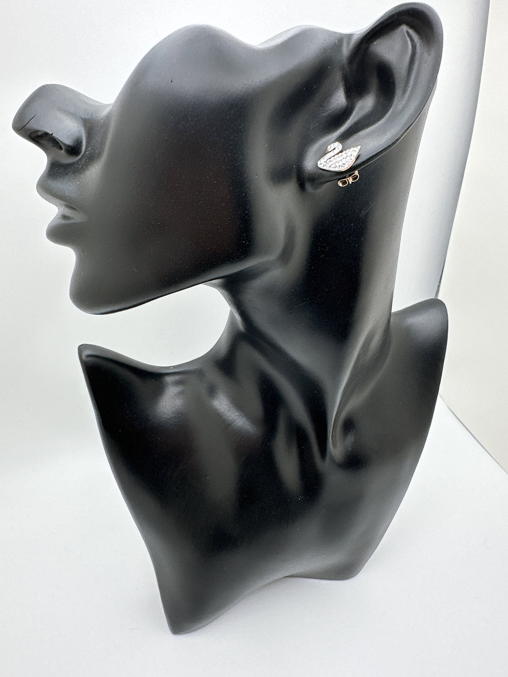 Swan earrings