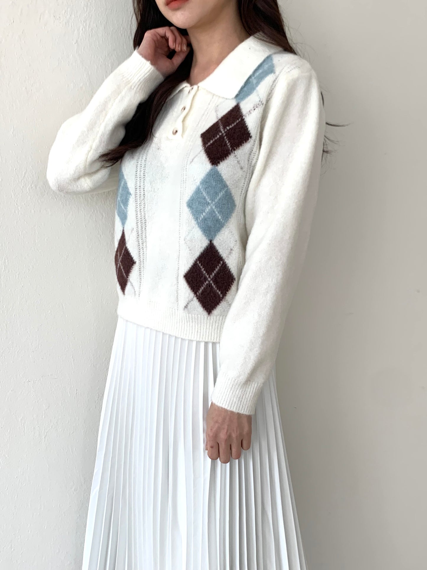 
                  
                    Faux leather Pleated Skirt
                  
                