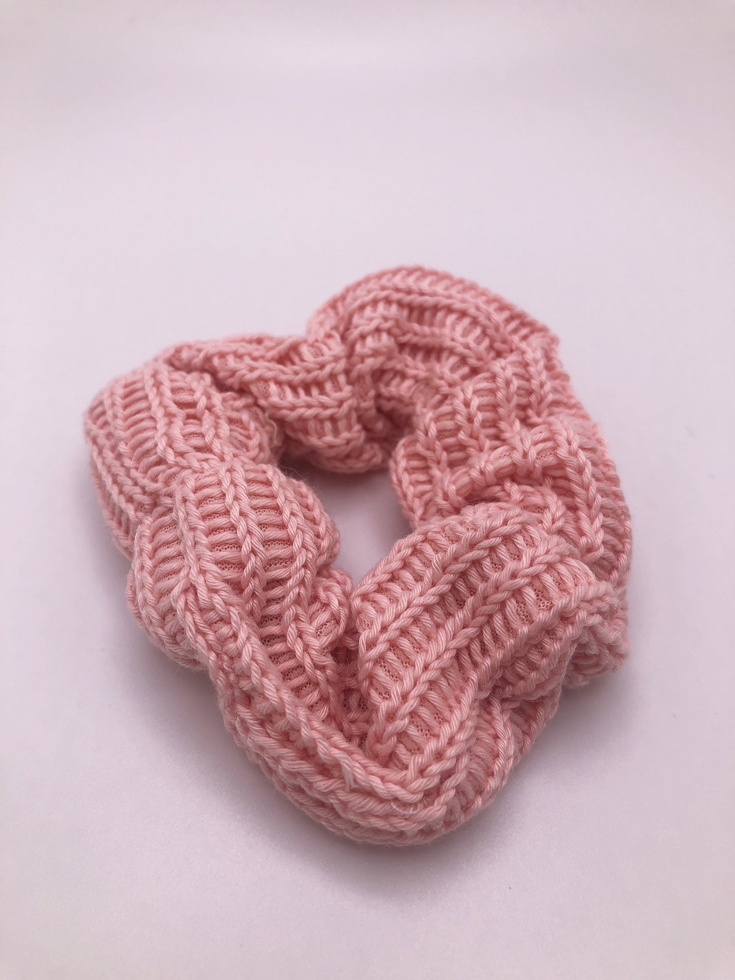 
                  
                    knitted scrunchie
                  
                