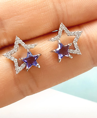 
                  
                    Star earrings
                  
                