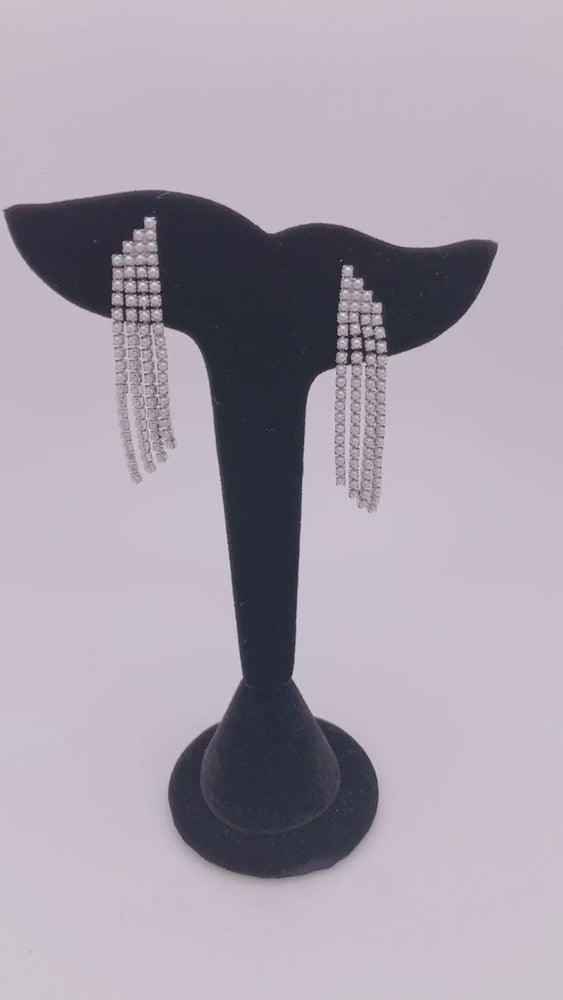 
                  
                    Load and play video in Gallery viewer, Long Beaded Earrings
                  
                